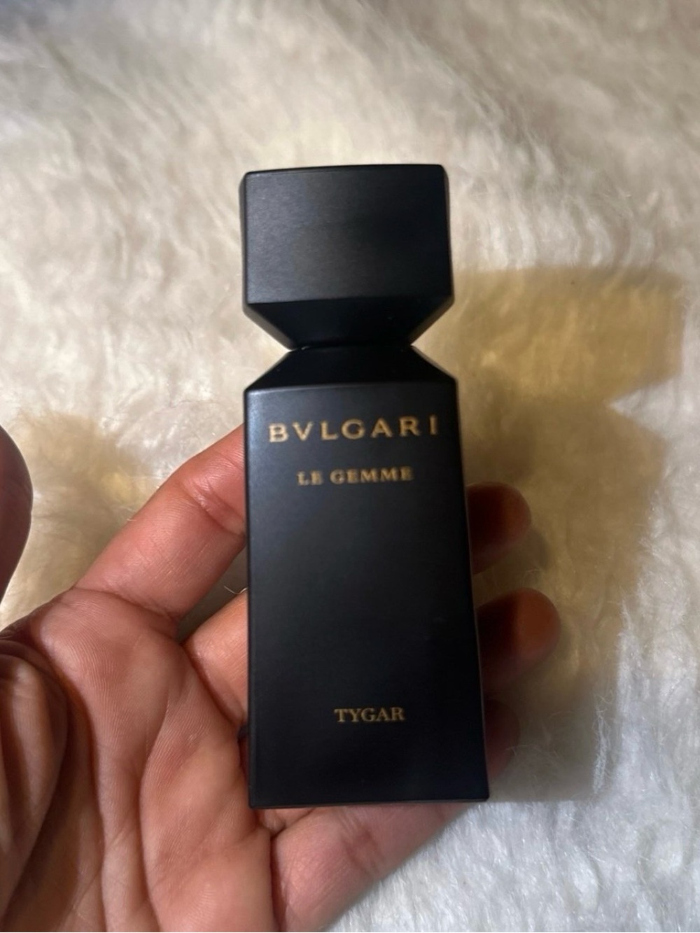 BVLGARI Le Gemme Tygar Black Bottle Perfume 1 oZ 3Ml